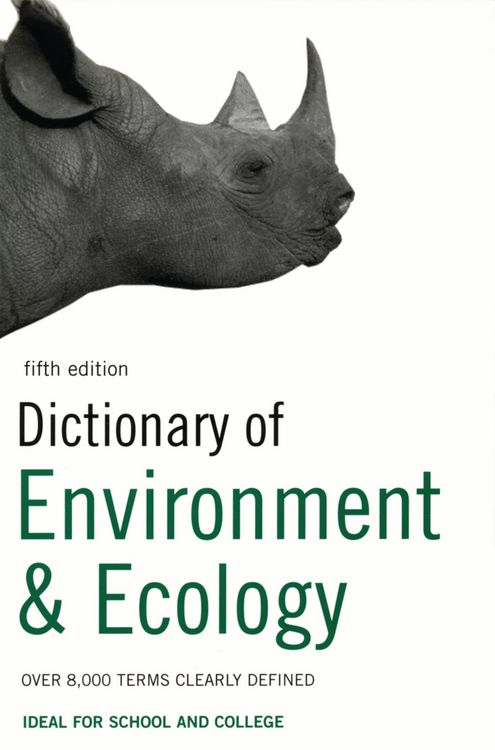 Produktbild: Dictionary of Environment and Ecology