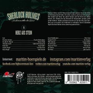 Produktbild: Sherlock Holmes - Sonderermittler der Krone - Herz aus Stein,1 Audio-CD