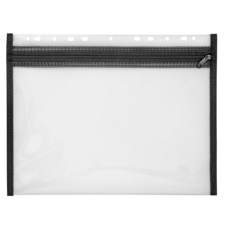 Produktbild: Veloflex Rei&szlig;verschlusstasche 4354080 DIN A4 Schwarz 1St.