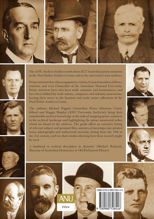 Produktbild: Prime Ministers at the Australian National University
