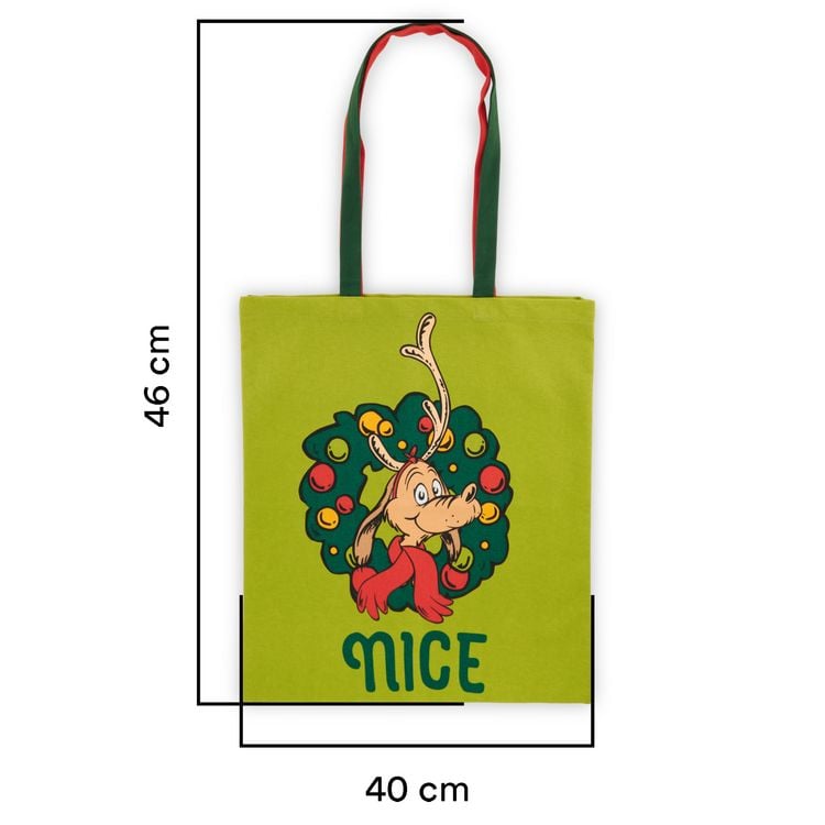 Produktbild: Baumwolltasche Naughty or Nice, Grinch