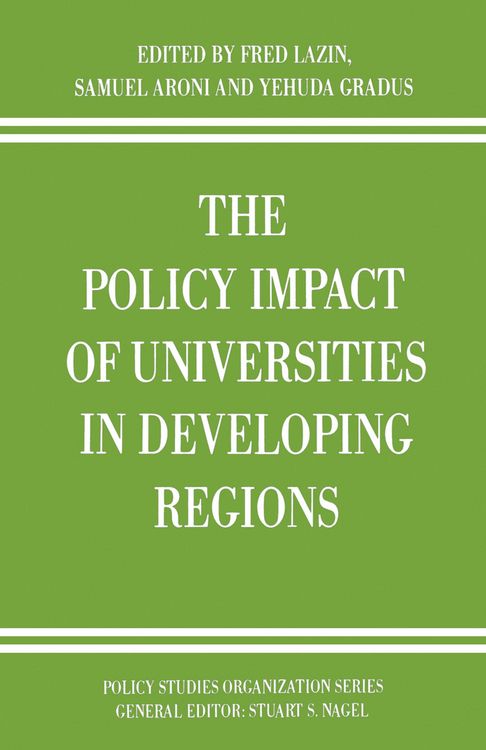 Produktbild: The Policy Impact of Universities in Developing Regions