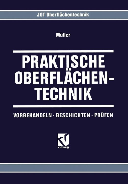 Produktbild: Praktische Oberfl&auml;chentechnik