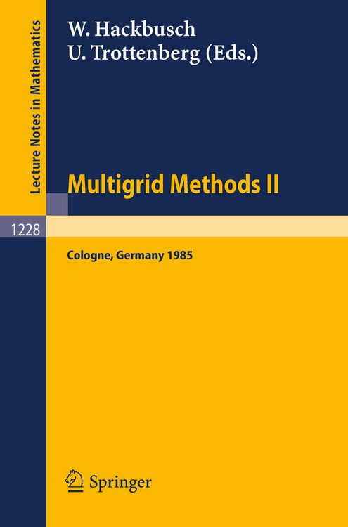 Produktbild: Multigrid Methods II