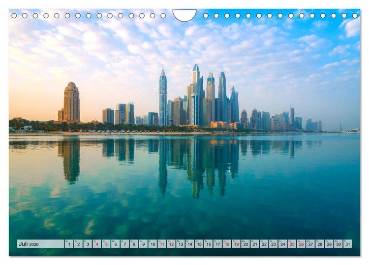 Produktbild: Dubai - Traumstadt der Scheichs (Wandkalender 2026 DIN A4 quer), CALVENDO Monatskalender