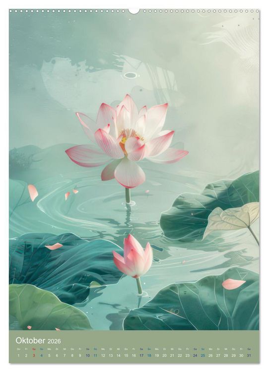 Produktbild: Tiere und Natur - Asienstil (hochwertiger Premium Wandkalender 2026 DIN A2 hoch), Kunstdruck in Hochglanz