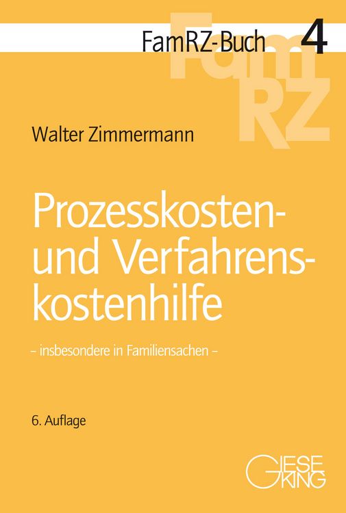 Produktbild: Prozesskosten- und Verfahrenskostenhilfe