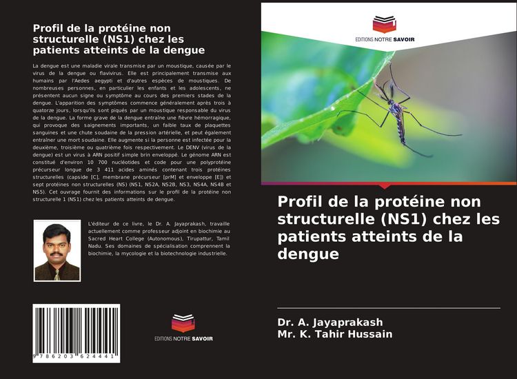 Produktbild: Profil de la prot&eacute;ine non structurelle (NS1) chez les patients atteints de la dengue