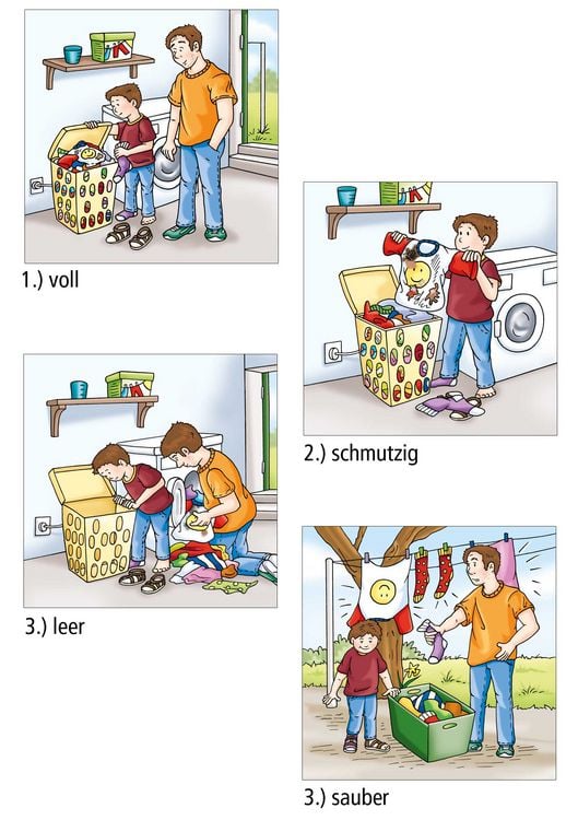 Produktbild: Geschichten zu den Adjektiven