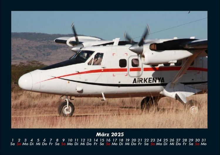 Produktbild: Flugzeuge 2025 Fotokalender DIN A4