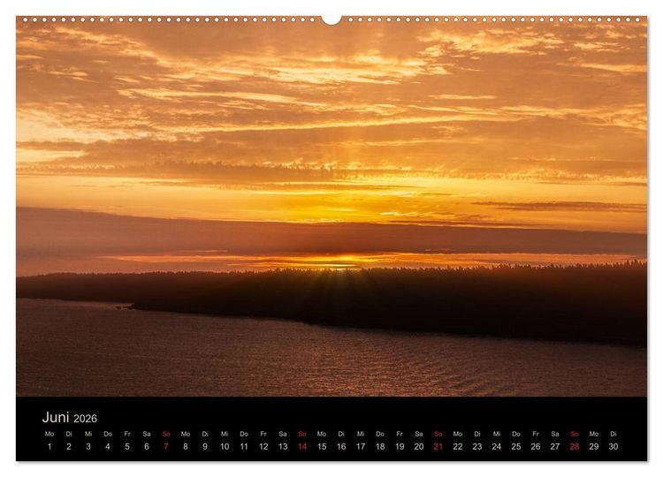 Produktbild: Schweden Sch&auml;rengarten (Wandkalender 2026 DIN A2 quer), CALVENDO Monatskalender