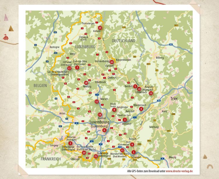 Produktbild: Luxemburg. Wandern f&uuml;r die Seele