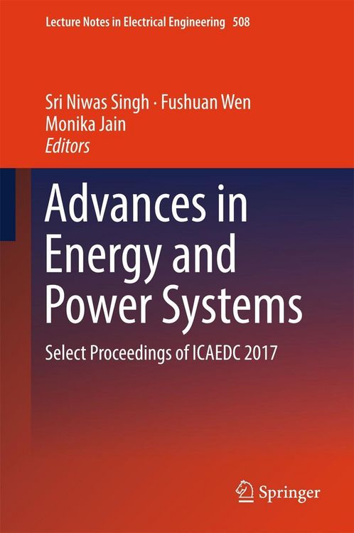 Produktbild: Advances in Energy and Power Systems