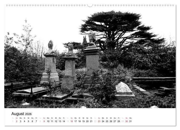 Produktbild: Highgate Cemetery London (Wandkalender 2026 DIN A2 quer), CALVENDO Monatskalender