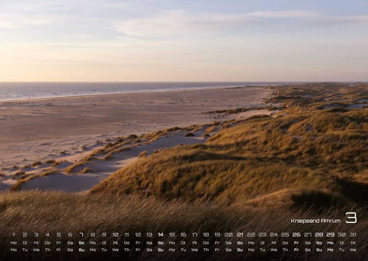 Produktbild: Nordsee &ndash; K&uuml;stenzauber - 2027 - Kalender DIN A2
