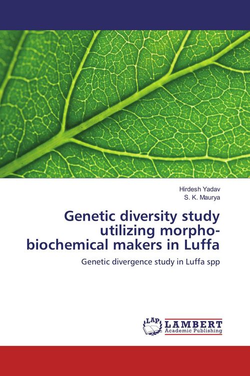 Produktbild: Genetic diversity study utilizing morpho-biochemical makers in Luffa