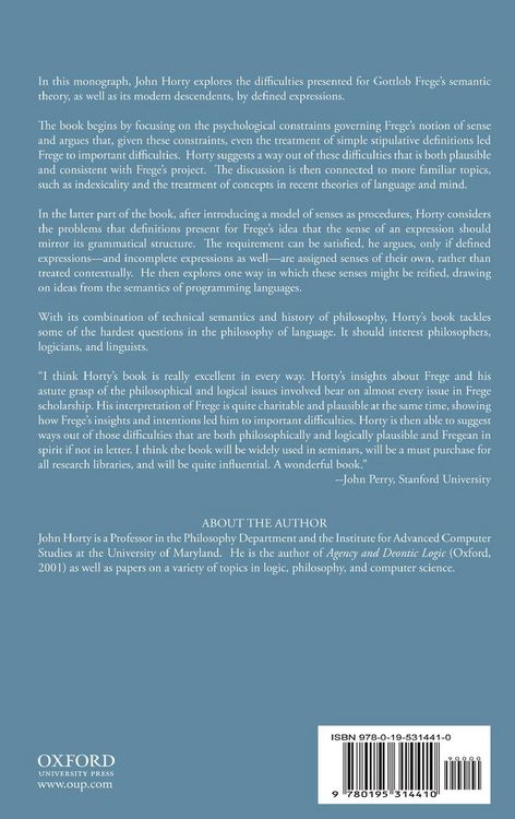 Produktbild: Frege on Definitions