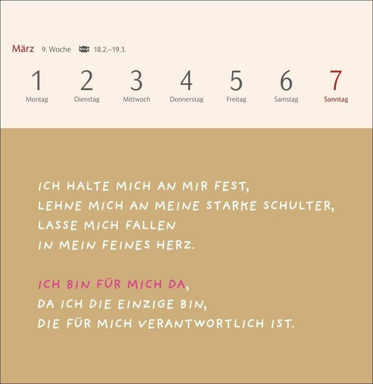 Produktbild: Clara Louise: Dort, wo die Sterne funkeln Premium-Postkartenkalender 2027 - 53 Postkarten mit poetischen Gedanken