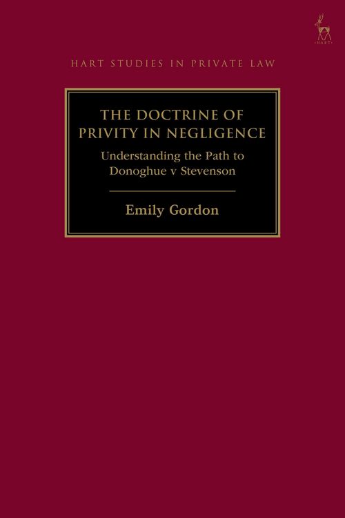 Produktbild: The Doctrine of Privity in Negligence