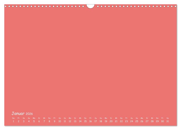 Produktbild: Regenbogen Kinder Bastelkalender - Zum Selbstgestalten - DIY Kreativ-Kalender (Wandkalender 2026 DIN A3 quer), CALVENDO Monatskalender
