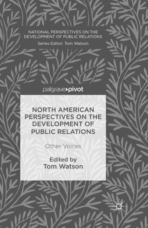 Produktbild: North American Perspectives on the Development of Public Relations
