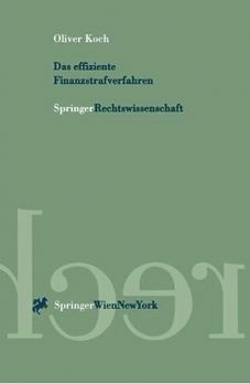 Produktbild: Das effiziente Finanzstrafverfahren