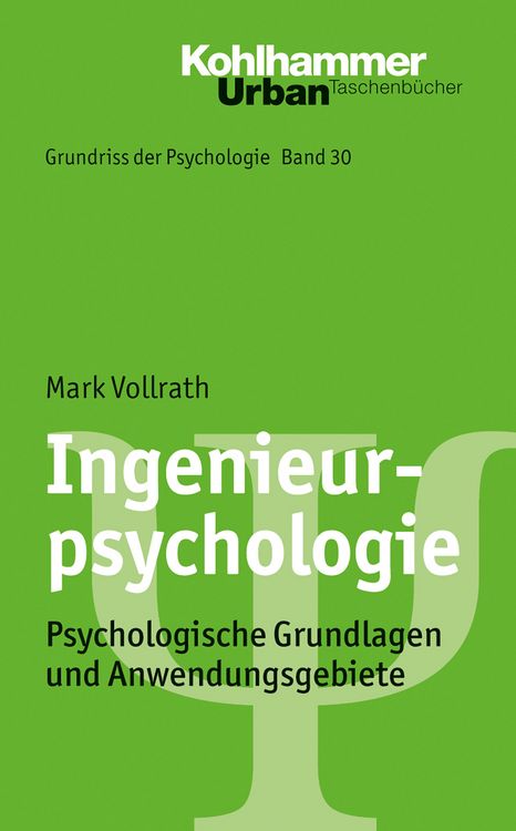 Produktbild: Ingenieurpsychologie