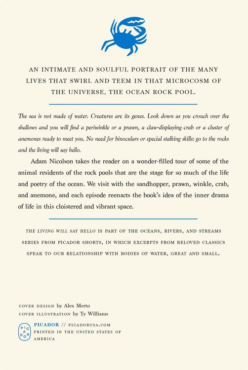 The Living Will Say Hello (Picador Shorts)