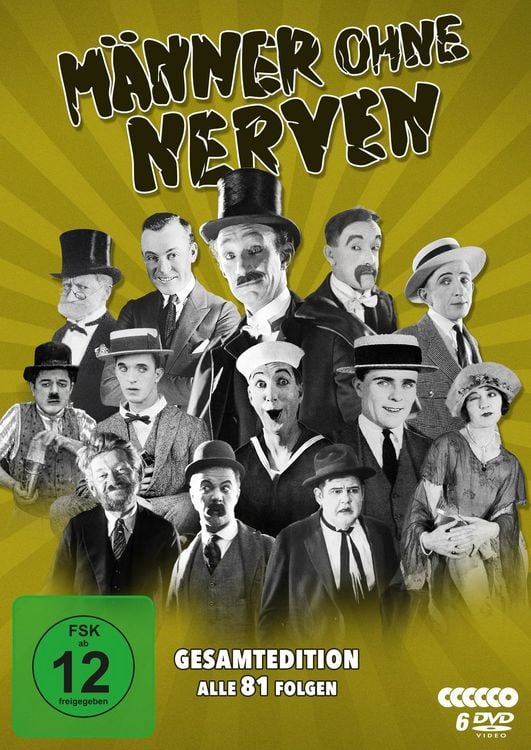 Produktbild: M&auml;nner ohne Nerven - Gesamtedition: Alle 81 Folgen (9 Staffeln) [6 DVDs]