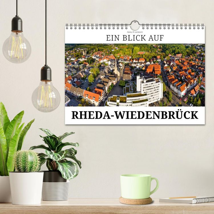 Produktbild: Ein Blick auf Rheda-Wiedenbr&uuml;ck (Wandkalender 2026 DIN A4 quer), CALVENDO Monatskalender