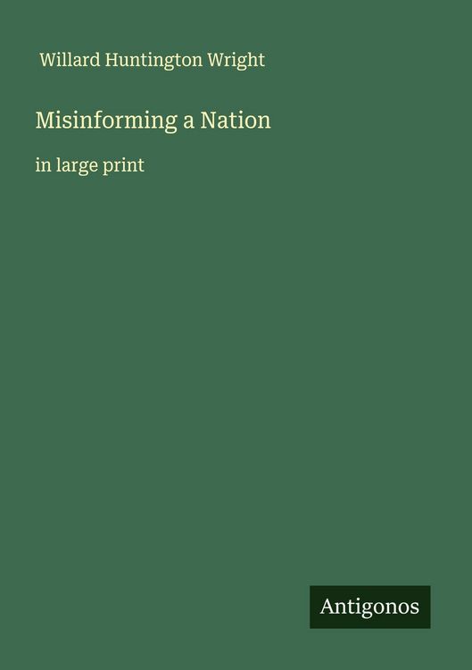 Produktbild: Misinforming a Nation