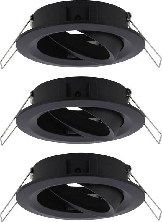Produktbild: Paulmann 92487 EBL Choose Einbauring 3er Set 10W Schwarz (matt)