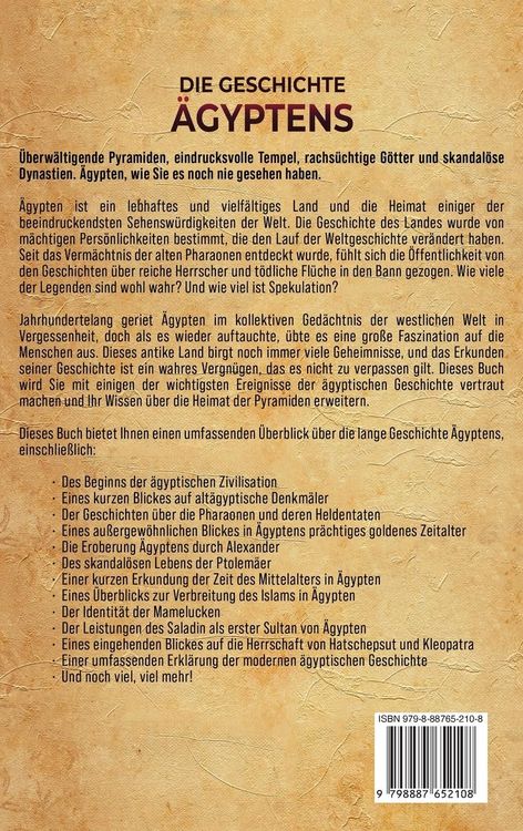 Produktbild: Die Geschichte &Auml;gyptens