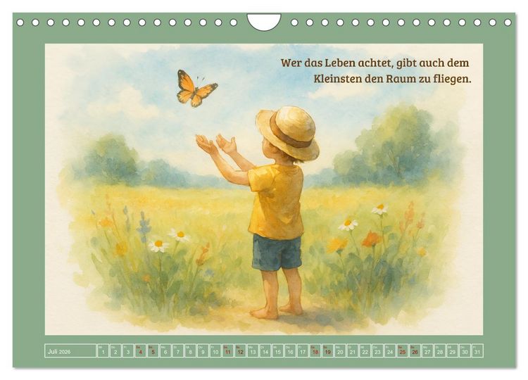 Produktbild: Wenn wir f&uuml;hlen (Wandkalender 2026 DIN A4 quer), CALVENDO Monatskalender