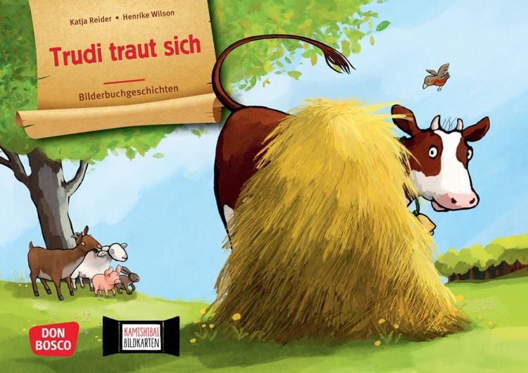 Produktbild: Trudi traut sich. Kamishibai Bildkartenset