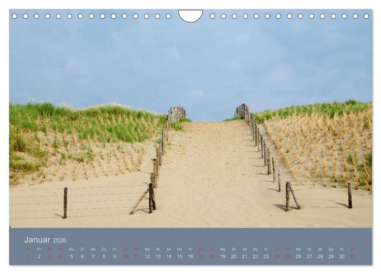 Produktbild: Tag am Meer (Wandkalender 2026 DIN A4 quer), CALVENDO Monatskalender