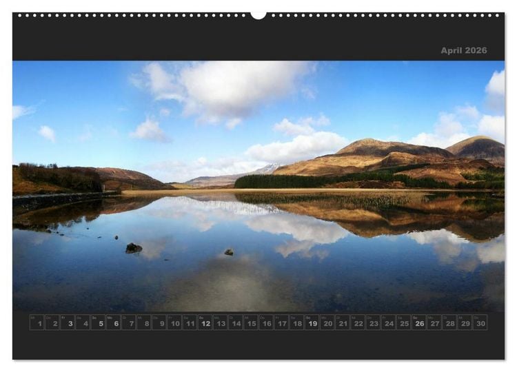 Produktbild: Schottische Panoramas (Wandkalender 2026 DIN A2 quer), CALVENDO Monatskalender