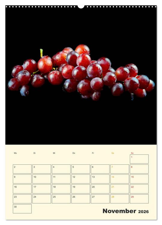Produktbild: Allerlei Fr&uuml;chte (Wandkalender 2026 DIN A2 hoch), CALVENDO Monatskalender