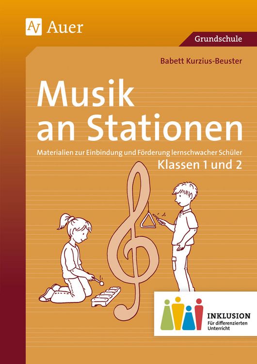 Produktbild: Musik an Stationen Inklusion 1/2