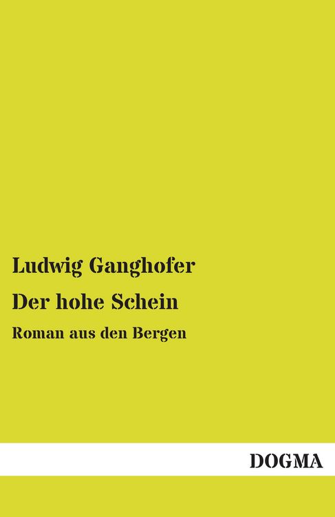 Produktbild: Der hohe Schein