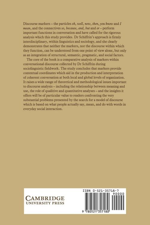 Produktbild: Discourse Markers