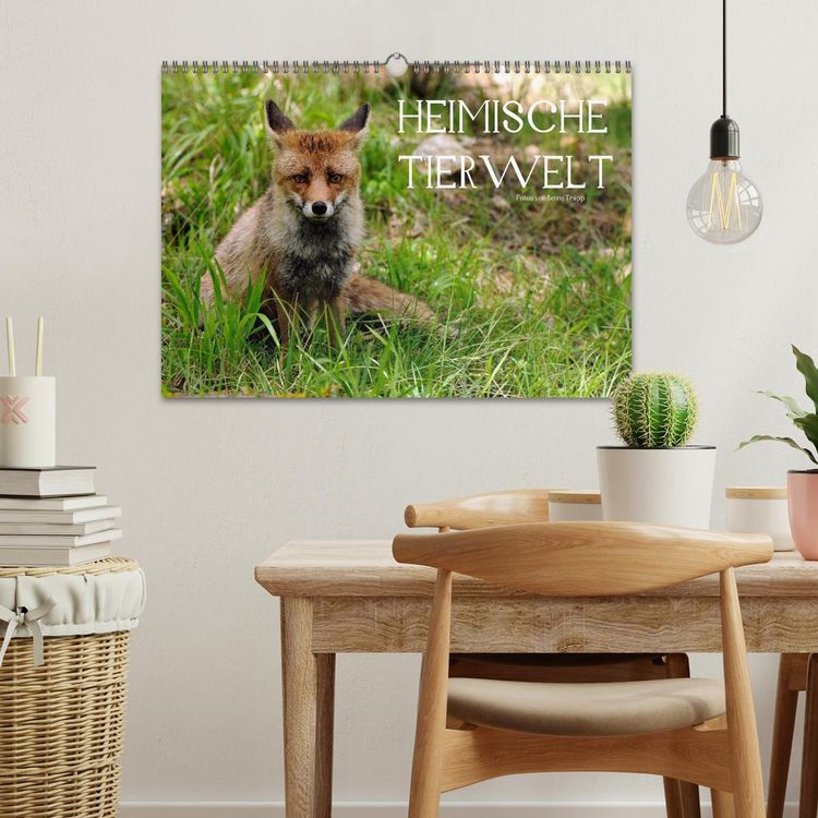 Produktbild: Heimische Tierwelt (Wandkalender 2026 DIN A3 quer), CALVENDO Monatskalender