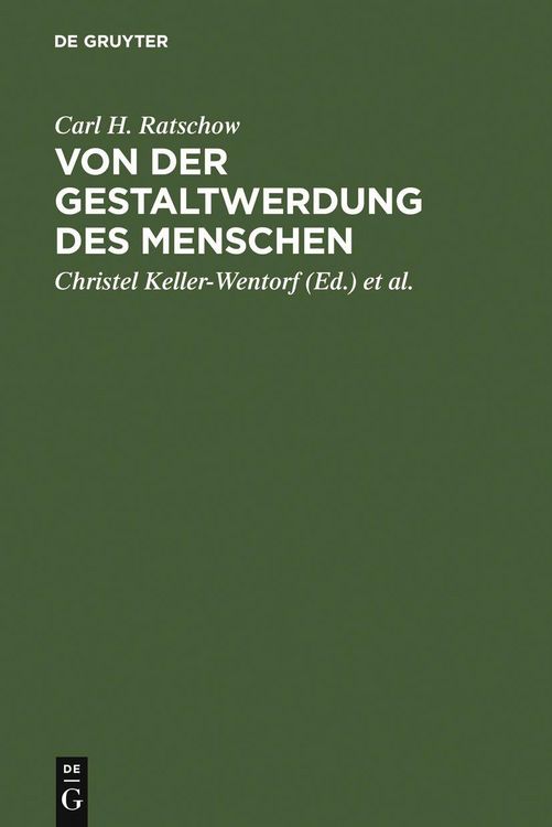 Produktbild: Von der Gestaltwerdung des Menschen