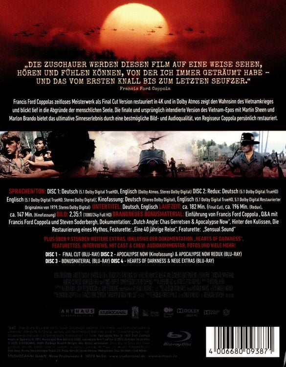Produktbild: Apocalypse Now / The Final Cut / Collector's Edition