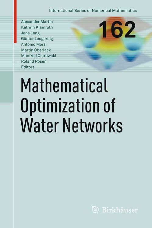 Produktbild: Mathematical Optimization of Water Networks