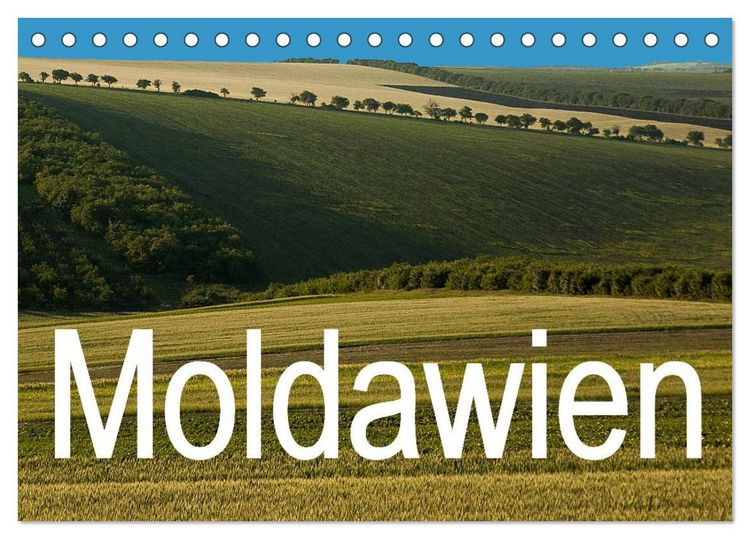 Produktbild: Moldawien (Tischkalender 2026 DIN A5 quer), CALVENDO Monatskalender