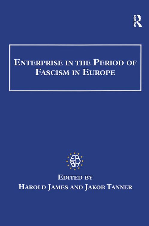 Produktbild: Enterprise in the Period of Fascism in Europe