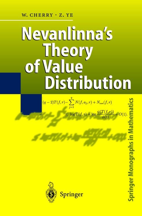 Produktbild: Nevanlinna’s Theory of Value Distribution