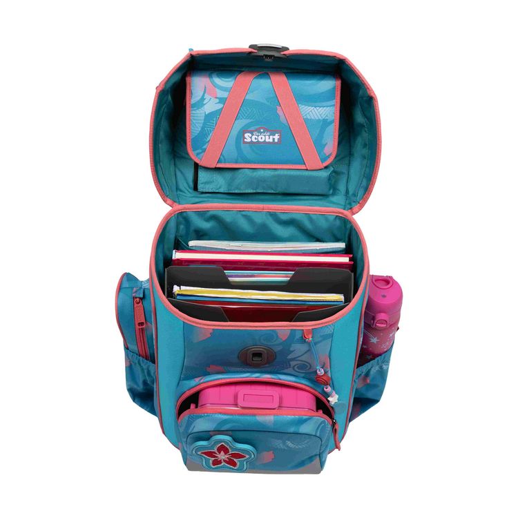 Produktbild: Scout Schulranzen Set Neo Safety Light, Schulranzen Set, 4tlg, Aloha