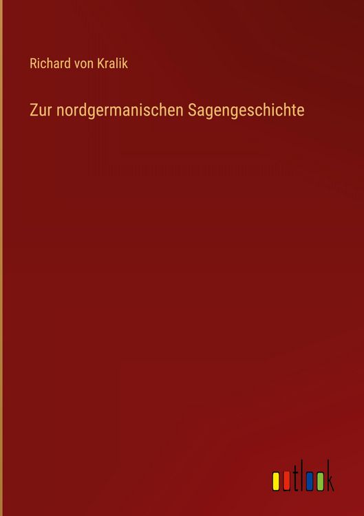 Produktbild: Zur nordgermanischen Sagengeschichte